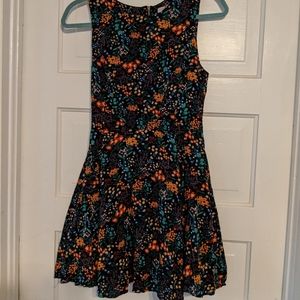 Floral print dress